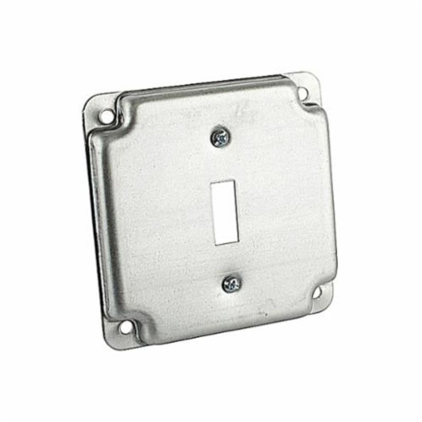 Thomas & Betts Steel City® RS-9 RS Series Surface Cover, 4 in L x 4 in W x 1/2 in D, Steel
